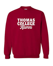 Load image into Gallery viewer, Thomas College Alumni Crewneck Sweatshirt - Cardinal Red