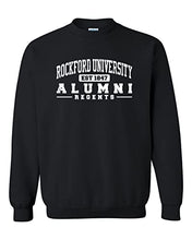 Load image into Gallery viewer, Rockford University Alumni Crewneck Sweatshirt - Black