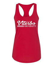 Load image into Gallery viewer, Vintage Viterbo University Ladies Tank Top - Red