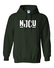 Load image into Gallery viewer, New Jersey City NJCU Hooded Sweatshirt - Forest Green