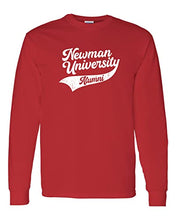 Load image into Gallery viewer, Newman University Alumni Long Sleeve T-Shirt - Red