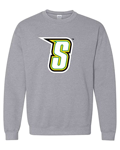 Siena College S Crewneck Sweatshirt - Sport Grey
