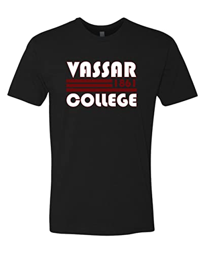 Retro Vassar College Exclusive Soft Shirt - Black