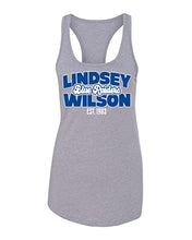 Load image into Gallery viewer, Lindsey Wilson College Est 1903 Ladies Tank Top - Heather Grey