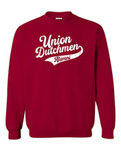 Load image into Gallery viewer, Union College Dutchmen Alumni Crewneck Sweatshirt - Cardinal Red