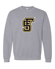 Load image into Gallery viewer, Framingham State University FS Crewneck Sweatshirt - Sport Grey