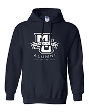 Load image into Gallery viewer, Marquette University Alumni Hooded Sweatshirt - Navy