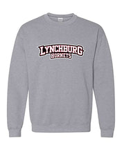 Load image into Gallery viewer, University of Lynchburg Text Crewneck Sweatshirt - Sport Grey