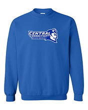 Load image into Gallery viewer, Central Connecticut Blue Devils Crewneck Sweatshirt - Royal
