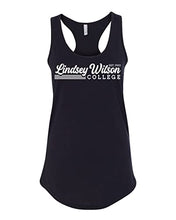 Load image into Gallery viewer, Vintage Lindsey Wilson College Ladies Tank Top - Black