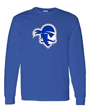 Load image into Gallery viewer, Seton Hall 1 Color Mascot Long Sleeve Shirt - Royal
