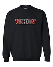 Load image into Gallery viewer, Union College Union Crewneck Sweatshirt - Black