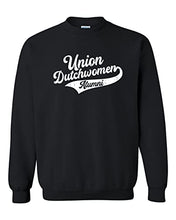Load image into Gallery viewer, Union College Dutchwomen Alumni Crewneck Sweatshirt - Black