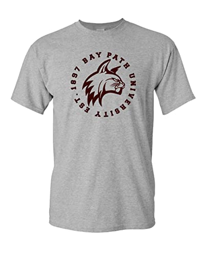 Bay Path University Logo T-Shirt - Sport Grey