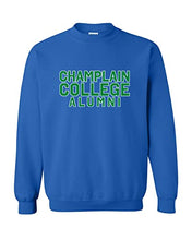 Load image into Gallery viewer, Champlain College Alumni Crewneck Sweatshirt - Royal