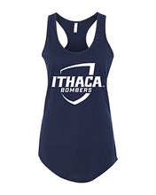 Load image into Gallery viewer, Ithaca College Bombers Ladies Tank Top - Midnight Navy