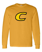 Load image into Gallery viewer, Centre College C Long Sleeve T-Shirt - Gold