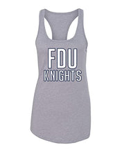 Load image into Gallery viewer, Fairleigh Dickinson Knights Ladies Tank Top - Heather Grey