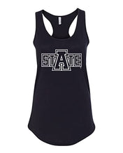 Load image into Gallery viewer, Arkansas State University State Ladies Tank Top - Black