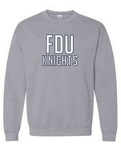 Load image into Gallery viewer, Fairleigh Dickinson Knights Crewneck Sweatshirt - Sport Grey