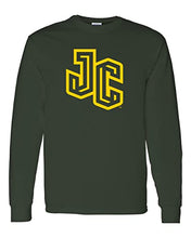 Load image into Gallery viewer, New Jersey City JC Long Sleeve Shirt - Forest Green