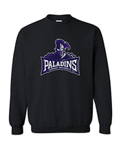 Load image into Gallery viewer, Furman University Paladins Crewneck Sweatshirt - Black