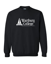 Load image into Gallery viewer, Wartburg College 1 Color Crewneck Sweatshirt - Black