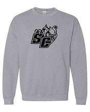 Load image into Gallery viewer, Southern Connecticut SC Owls Crewneck Sweatshirt - Sport Grey
