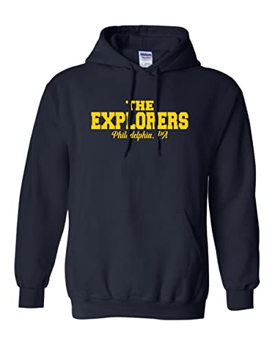La Salle University Explorers Hooded Sweatshirt - Navy
