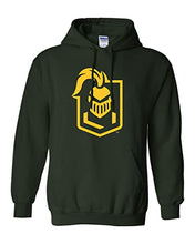 Load image into Gallery viewer, New Jersey City Gothic Knights Hooded Sweatshirt - Forest Green