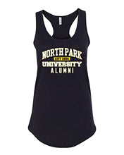 Load image into Gallery viewer, North Park University Alumni Ladies Tank Top - Black