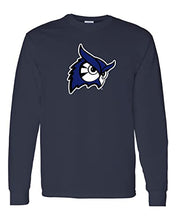 Load image into Gallery viewer, Westfield State University Owls Long Sleeve T-Shirt - Navy
