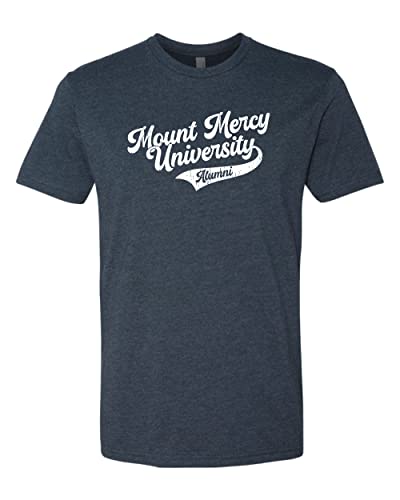 Mount Mercy Vintage Alumni Soft Exclusive T-Shirt - Midnight Navy