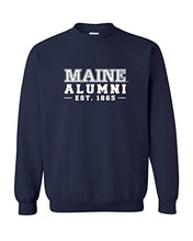 Load image into Gallery viewer, University of Maine Alumni Crewneck Sweatshirt - Navy