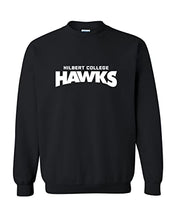 Load image into Gallery viewer, Hilbert College Hawks Crewneck Sweatshirt - Black