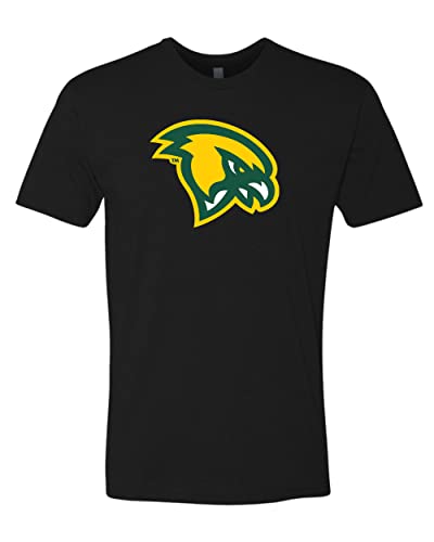 Fitchburg State Mascot Head Exclusive Soft T-Shirt - Black