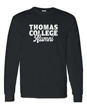 Load image into Gallery viewer, Thomas College Alumni Long Sleeve Shirt - Black