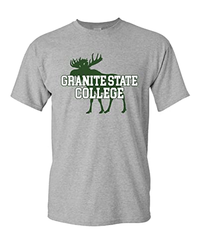 Granite State College T-Shirt - Sport Grey