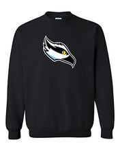 Load image into Gallery viewer, Stockton University Full Color Mascot Crewneck Sweatshirt - Black