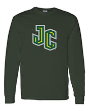 Load image into Gallery viewer, New Jersey City Full Color JC Long Sleeve Shirt - Forest Green