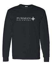 Load image into Gallery viewer, Furman Paladins Long Sleeve T-Shirt - Black
