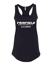 Load image into Gallery viewer, Fairfield University Alumni Ladies Tank Top - Black