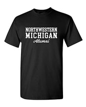 Load image into Gallery viewer, Northwestern Michigan Alumni T-Shirt - Black