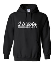 Load image into Gallery viewer, Vintage Lincoln College Est 1865 Hooded Sweatshirt - Black