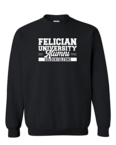 Felician University Alumni Crewneck Sweatshirt - Black
