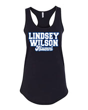 Load image into Gallery viewer, Lindsey Wilson College Alumni Ladies Tank Top - Black