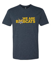 Load image into Gallery viewer, Quinnipiac University We are Bobcats Exclusive Soft Shirt - Midnight Navy