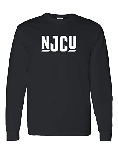 New Jersey City NJCU Long Sleeve Shirt - Black