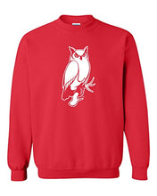 Load image into Gallery viewer, Keene State College Owl Crewneck Sweatshirt - Red