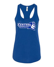 Load image into Gallery viewer, Central Connecticut Blue Devils Ladies Tank Top - Royal